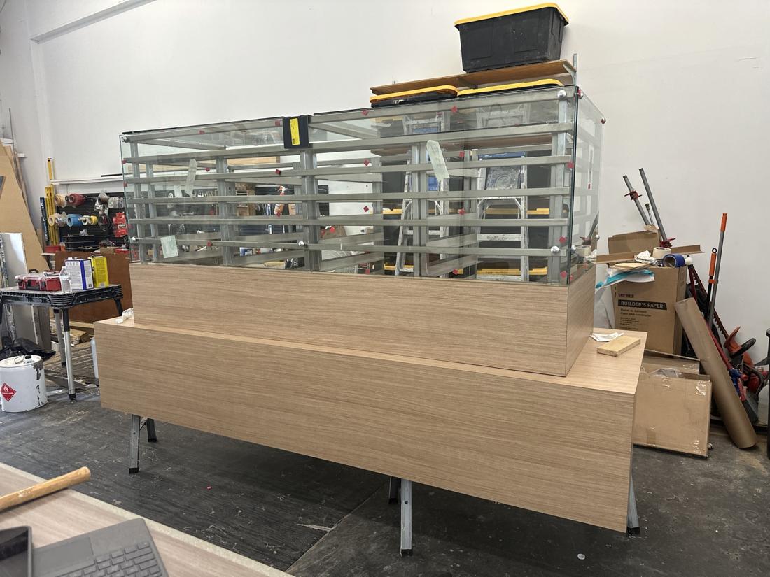 Solid surface countertop fabrication